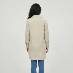 LES TROPEZIENNES PAR M.BELARBI Robe angles Femme BLANC ECRU Discount