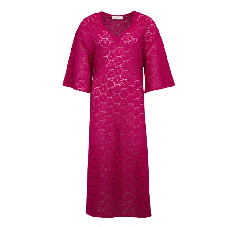 LA PETITE ETOILE Robe caftan Rawan broderie Femme ROSE Best