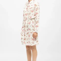 LA PETITE ETOILE Robe chemise he vintage rosie à fleurs rouges Femme BLANC Online