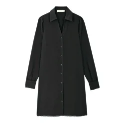 LA PETITE ETOILE Robe chemise tixane e Femme NOIR Outlet