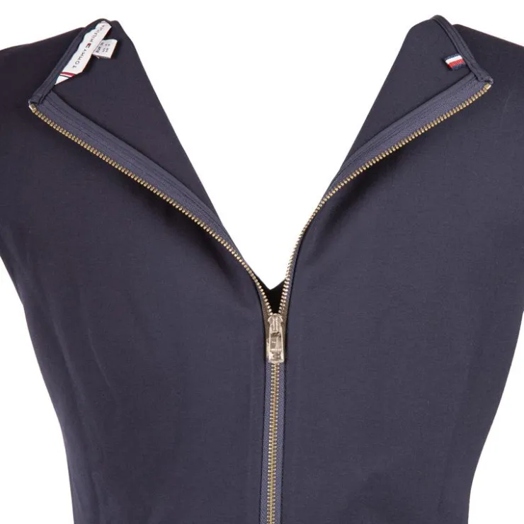 TOMMY HILFIGER Robe décolleté en V patineuse Femme BLEU FONCE Hot