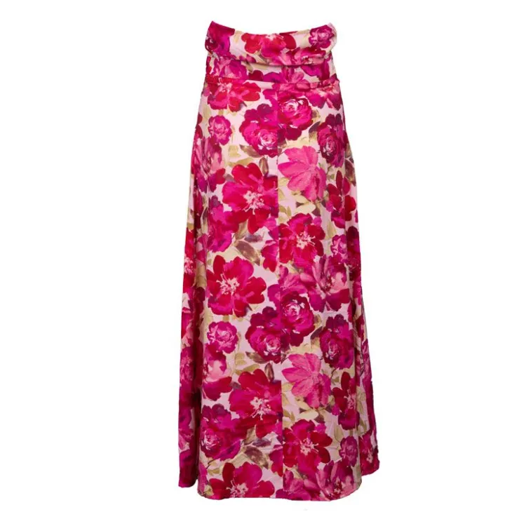LA PETITE ETOILE Robe dos nu à fleurs s Rhodia Femme ROSE Outlet