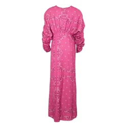 HOLLY AND JOEY Robe jadore imprimé bandana col v Femme ROSE