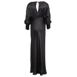 HOLLY AND JOEY Robe lola uni lame rh24 Femme NOIR