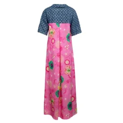 HOLLY AND JOEY Robe longue à fleurs didi jean avec pois Femme ROSE Online