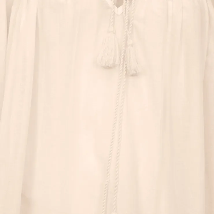 ANTIK BATIK Robe longue caftan hita col V Femme SAUMON Hot