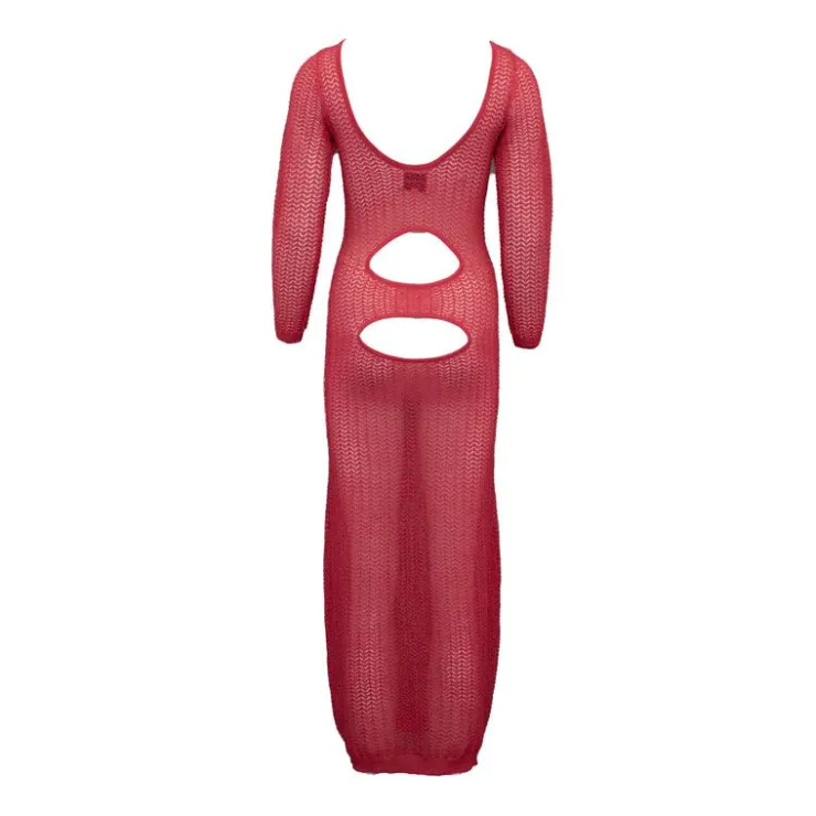 ANTIK BATIK Robe longue de plage à crochet shany dos nu Femme ROSE Outlet