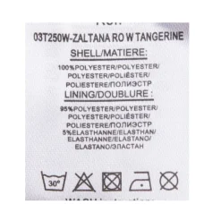 DEELUXE 74 Robe longue fluide imprimée fleurs Femme ORANGE Sale