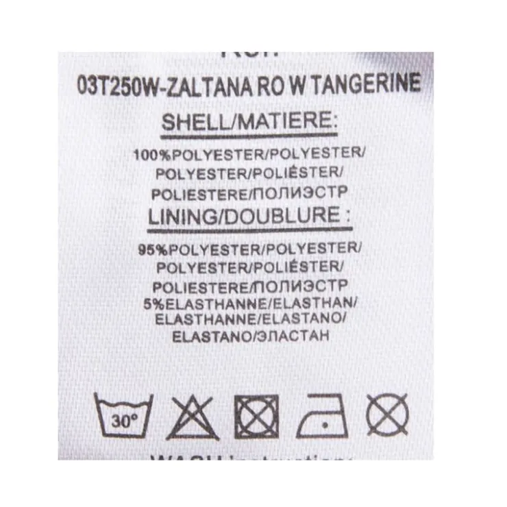 DEELUXE 74 Robe longue fluide imprimée fleurs Femme ORANGE Sale