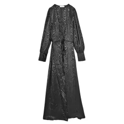 LA PETITE ETOILE Robe longue kala Femme NOIR Sale