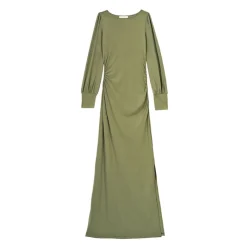 LA PETITE ETOILE Robe longue mafalda Femme KAKI Hot