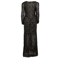 HOLLY AND JOEY Robe longue miami à motif fleuri Femme NOIR Best