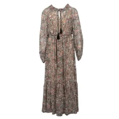 PLEASE Robe longue multicolor fleurie bohème Femme MULTICOLORE Online