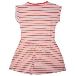 CHEVIGNON Robe maches courtes à rayures en coton Enfant ORANGE Online