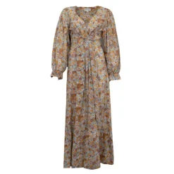 ANTIK BATIK Robe marty fleurie col V à drapé Femme MULTICOLORE Outlet