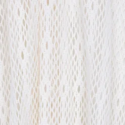 HOLLY AND JOEY Robe miami dentelle manches courtes col v Femme BLANC ECRU