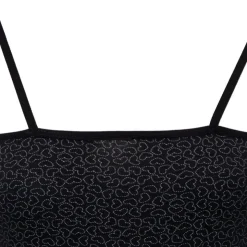 BILL TORNADE Robe nuisette e imprimé coeurs blancs Femme NOIR Discount