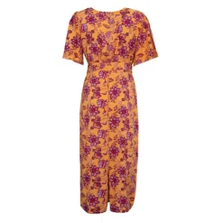 LA PETITE ETOILE Robe ocre ruthy Femme ORANGE CLAIR Hot