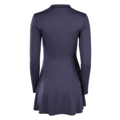 TOMMY HILFIGER Robe patineuse à courte col montant Femme BLEU FONCE New