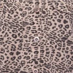 JOSEPH 'IN Robe sally aop leopard creamy js23-314-03 Femme BEIGE Discount