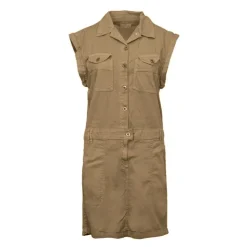 JOSEPH 'IN Robe sally sand js23-314-03 Femme KAKI Discount