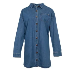 LA PETITE ETOILE Robe stone rimen Femme BLEU New