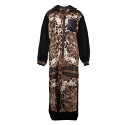 HOLLY AND JOEY Robe Tily imprimé animal Femme NOIR Hot