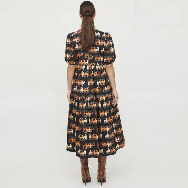 VILA Robe Vibrika Femme NOIR Online