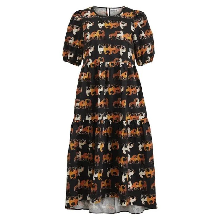 VILA Robe Vibrika Femme NOIR Online