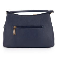 TORRENTE Sac à main avec cadenas 26x20x10cm Femme BLEU FONCE