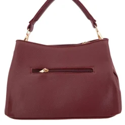 TORRENTE Sac à main avec cadenas 26x20x10cm Femme BORDEAUX Sale