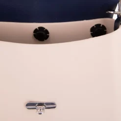 O BAG Sac à main bandoulière amovible rabat fermoir tourniquet 24x20x6cm Femme BEIGE Outlet