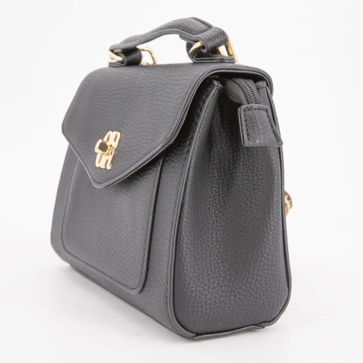 GEORGES RECH Sac à main motif serpent rabia avec double anse 20x18x6cm Femme GRIS FONCE New