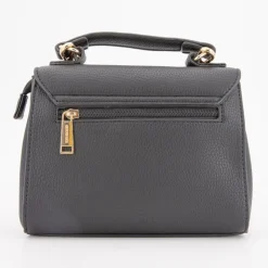 GEORGES RECH Sac à main motif serpent rabia avec double anse 20x18x6cm Femme GRIS FONCE New