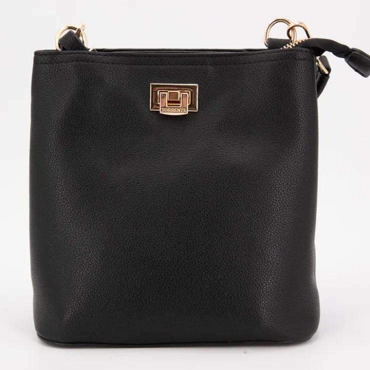 TORRENTE Sac à main similicuir Femme NOIR Discount