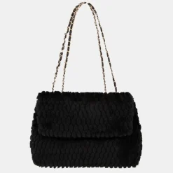 DEELUXE 74 Sac à main 34x12x5cm enza black Femme NOIR New