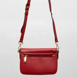 GEORGES RECH Sac à rabat avec clip radja 24x9x16,5 cm Femme ROUGE Discount