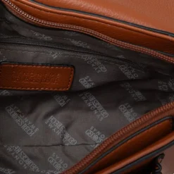 GEORGES RECH Sac à rabat avec clip radja 24x9x16,5 cm Femme MARRON Hot