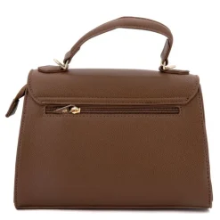 TORRENTE Sac a main taupe 22x16x8 cm Femme MARRON FONCE Clearance