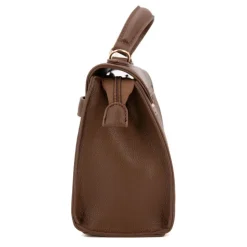 TORRENTE Sac a main taupe 22x16x8 cm Femme MARRON FONCE Clearance