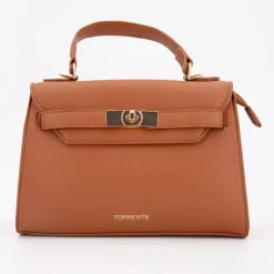 TORRENTE Sac a main taupe 22x16x8 cm Femme MARRON Best