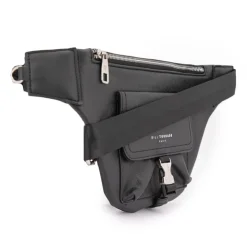 BILL TORNADE Sac banane simili cuir Homme NOIR