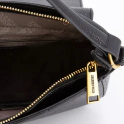 GEORGES RECH Sac bandouliere avec cadenas doré ralia 22x15x7cm Femme NOIR Best