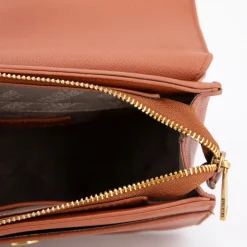 GEORGES RECH Sac bandouliere roselyse motif serpent avec cadenas doré 22x15x8cm Femme MARRON CLAIR Clearance