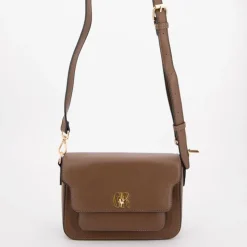 GEORGES RECH Sac bandouliere similicuir motif serpent clippé avec anse amovible radja 22x15x7cm Femme MARRON