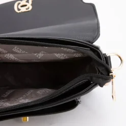 GEORGES RECH Sac bandouliere similicuir motif serpent clippé avec anse amovible radja 22x15x7cm Femme NOIR Online