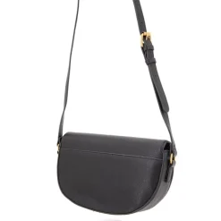 GEORGES RECH Sac bandoulière motif serpent romelie avec cadenas décoratif doré 27x15x7cm Femme NOIR