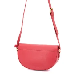 GEORGES RECH Sac bandoulière motif serpent romelie avec cadenas décoratif doré 27x15x7cm Femme ROUGE