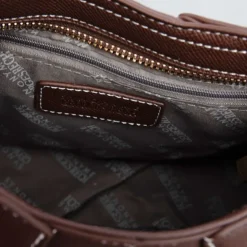 GEORGES RECH Sac besace thu 28x11x17cm anse amovible Femme MARRON FONCE Outlet