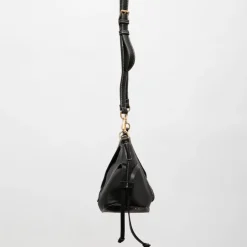 GEORGES RECH Sac besace thu 28x11x17cm anse amovible Femme NOIR Hot